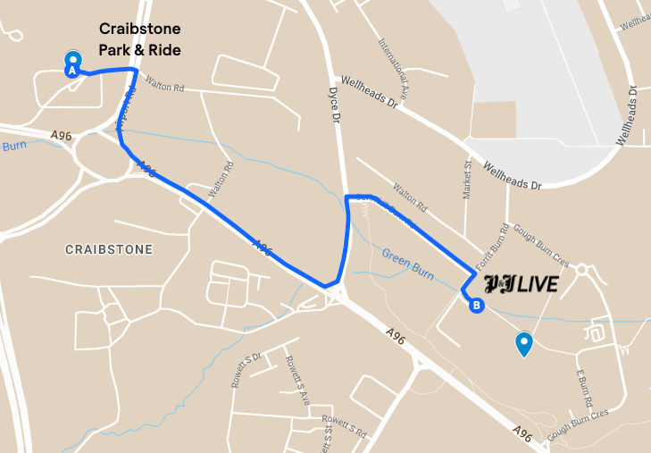 Craibstone Park Ride