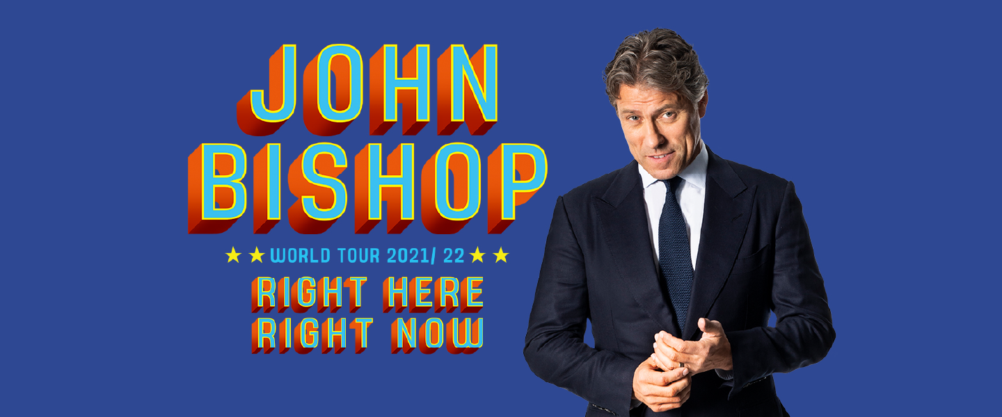 John Bishop website header