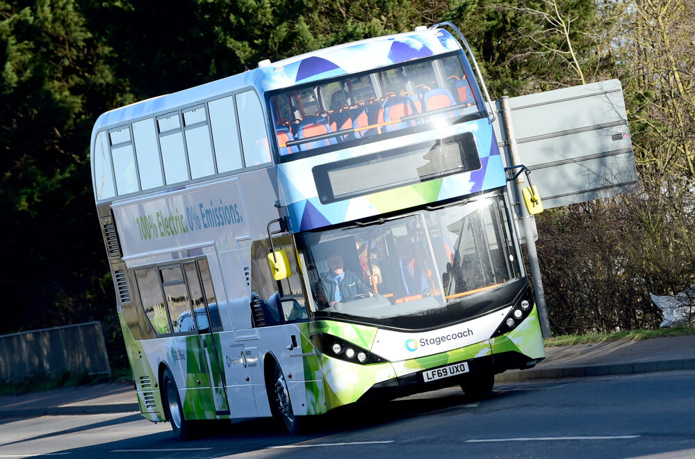 Electric Bus Stagecoach Cambridge