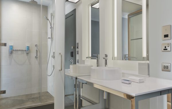 ALF ABZAL aloft king bathroom small