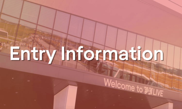 Venue Entry Information