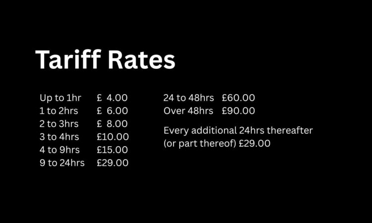 Tariff Rates