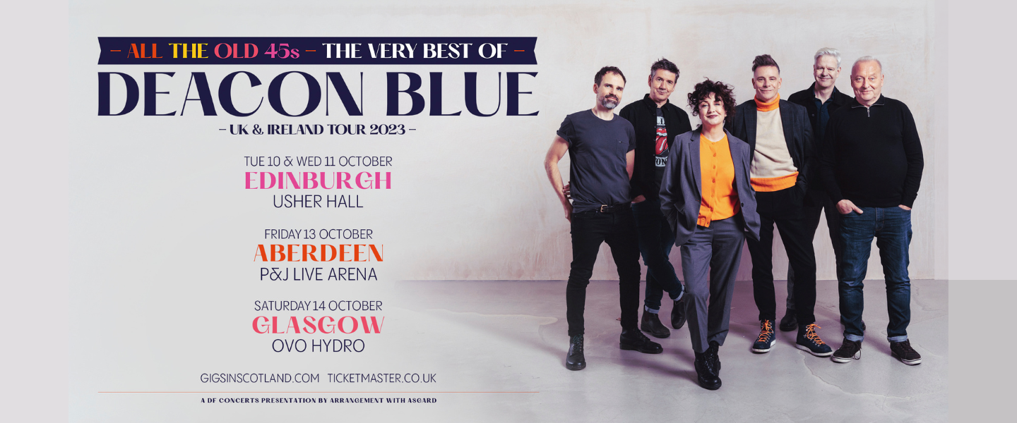 deacon blue tour edinburgh