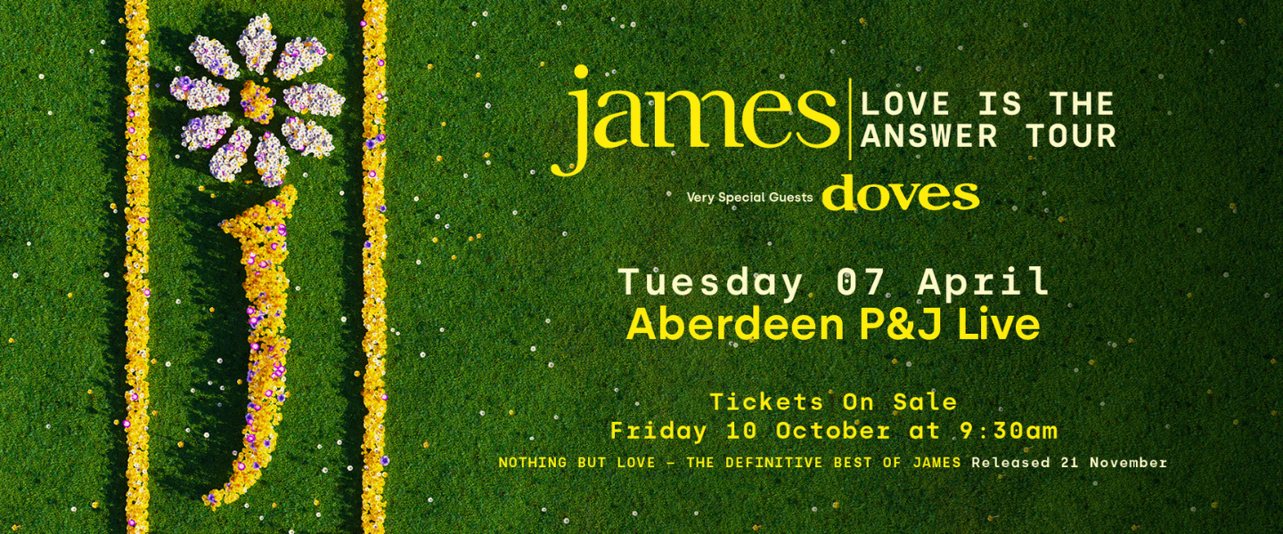 James - Love Is The Answer Tour With Special Guests Doves