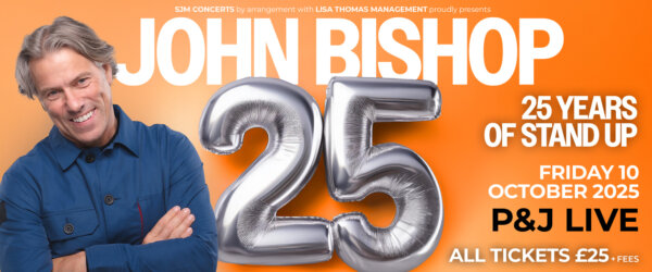 Click here to go to: John Bishop 2025