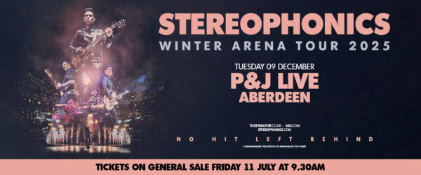 Click here to go to: Stereophonics - Winter Arena Tour 2025