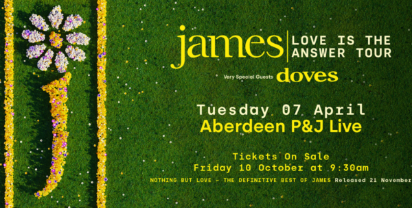 James - Love Is The Answer Tour With Special Guests Doves